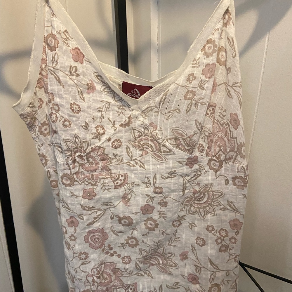 Jordache women’s floral tank top